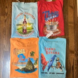 NWT  Lot of 4 Tommy Bahama Men’s T’s in XXLT